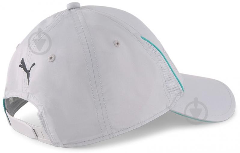 Кепка Puma MAPF1 BB Cap 02373202 OS серый - фото 2