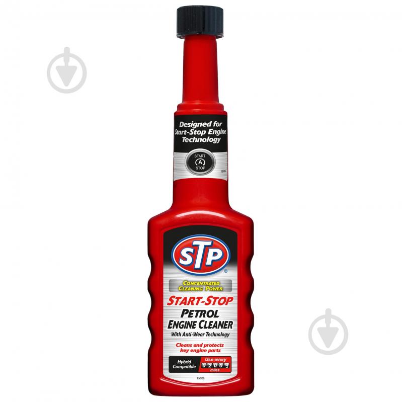 Очиститель для двигателя STP Start-Stop Petrol Engine Cleaner 200 мл - фото 1