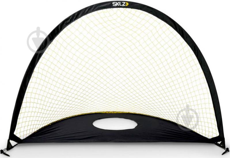 Футбольный тренажер SKLZ Precision POP UP goal 235855 р. 6 черный с желтым - фото 2