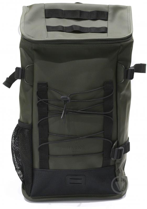 Рюкзак Rains MOUNTAINEER BAG 13150-03 зелений - фото 1