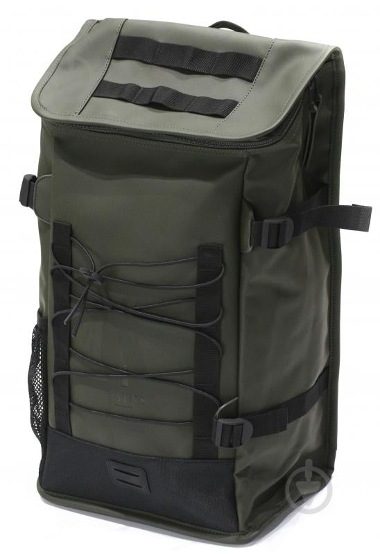 Рюкзак Rains MOUNTAINEER BAG 13150-03 зелений - фото 2