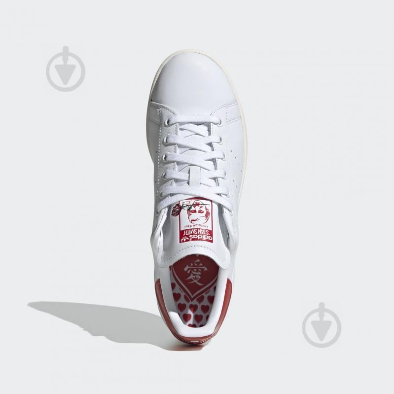 Кроссовки мужские демисезонные Adidas STAN SMITH EH1736 р.41 1/3 белые - фото 2