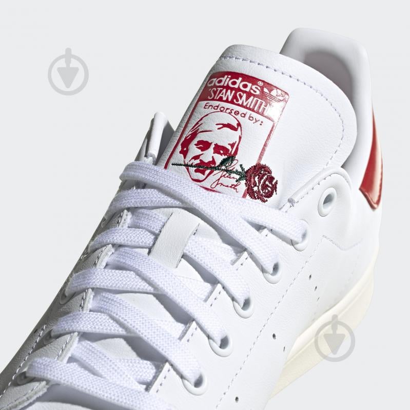 Кроссовки мужские демисезонные Adidas STAN SMITH EH1736 р.42 белые - фото 7