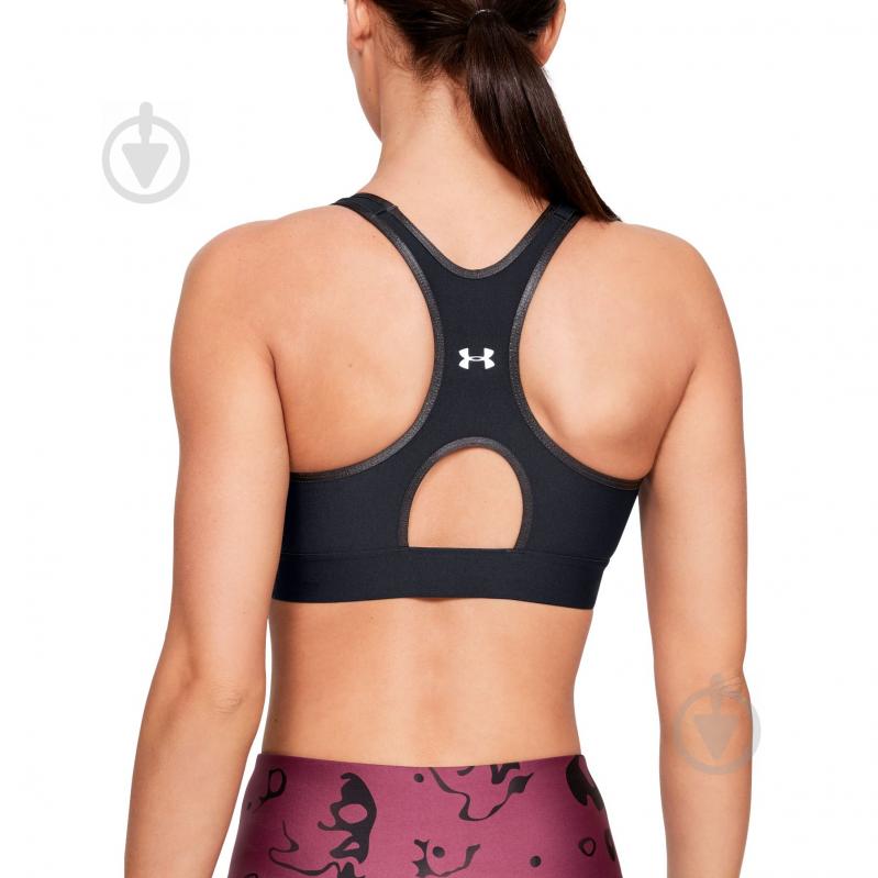 Бра Under Armour Armour Mid Keyhole Graphic 1344333-001 L чорний - фото 3