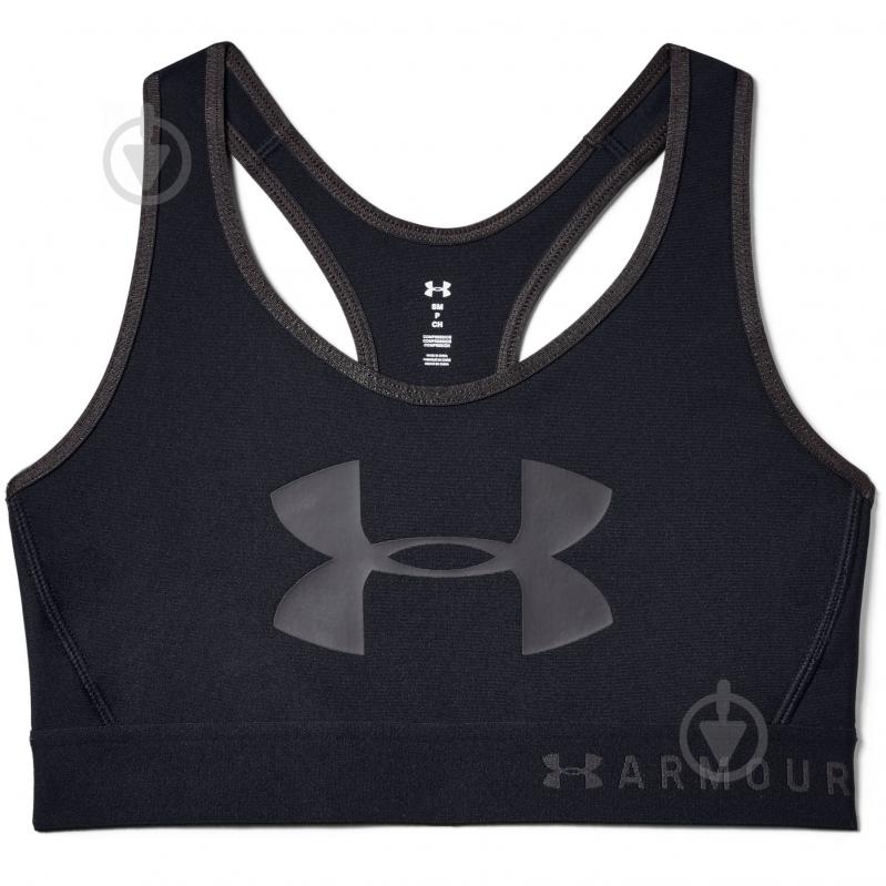 Бра Under Armour Armour Mid Keyhole Graphic 1344333-001 L чорний - фото 1