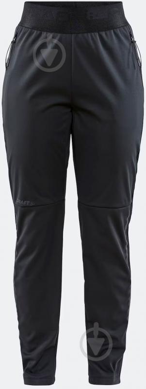 Брюки Craft ADV ESSENCE WIND PANTS W 1909634-999000 р. S черный - фото 1