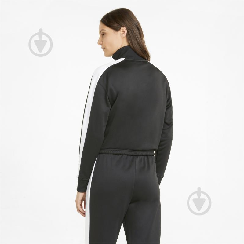 Джемпер Puma T7 Crop Track Jacket PT 53351901 р. S черный - фото 2