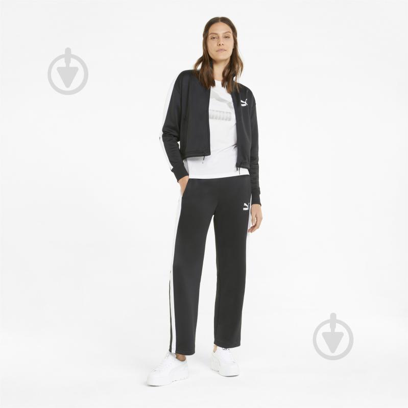 Джемпер Puma T7 Crop Track Jacket PT 53351901 р. S черный - фото 3