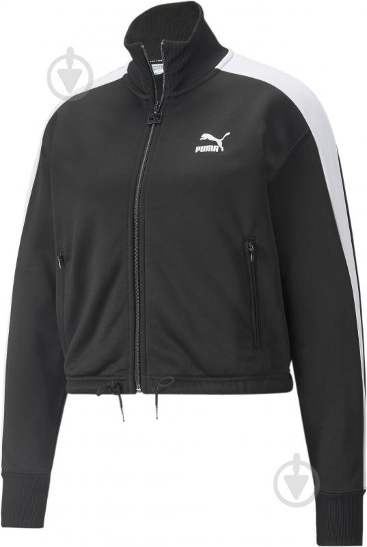 Джемпер Puma T7 Crop Track Jacket PT 53351901 р. S черный - фото 4