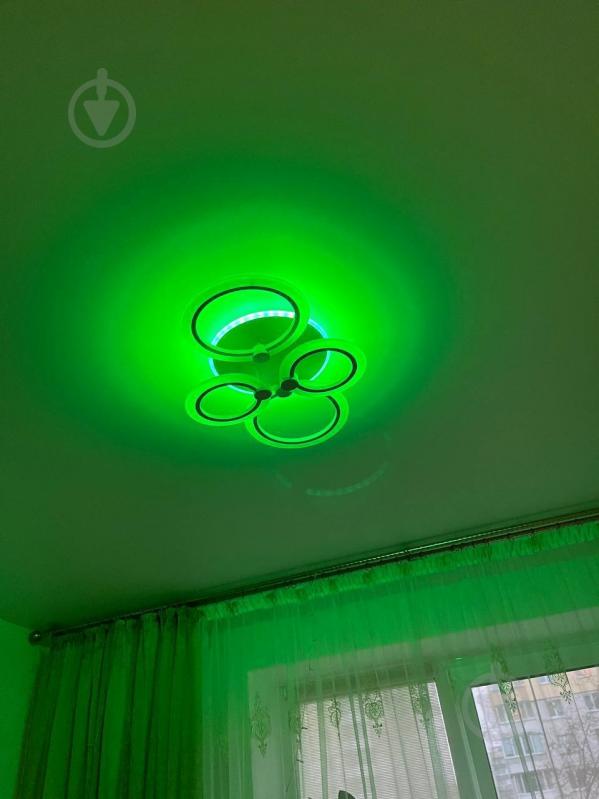 Люстра світлодіодна Accento lighting Gracia AP R 4 60 Вт білий - фото 4