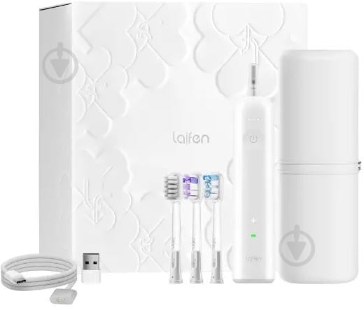 Електрична зубна щітка Laifen Wave набір з кейсом (1TB91-P-EU-WH-001) White - фото 1
