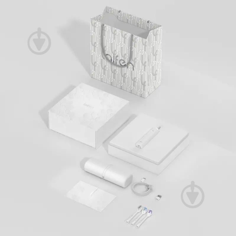 Електрична зубна щітка Laifen Wave набір з кейсом (1TB91-P-EU-WH-001) White - фото 4
