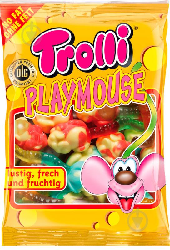 Конфеты жевательные Trolli Игрушечные мышата 100 г - фото 1