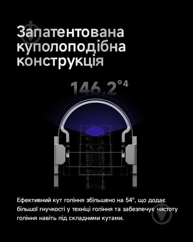 Электробритва Laifen P3 Pro Silver (1ER91-A-XX-SI-001) - фото 3