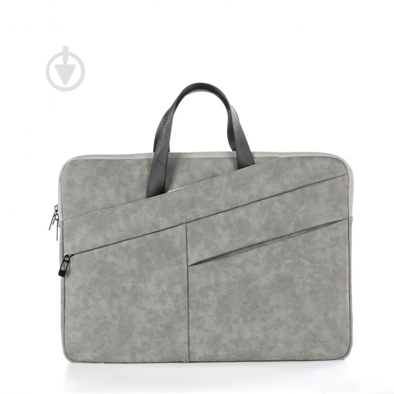 Сумка для ноутбука Xo CB05-15” 15" grey (CB05-15.grey) - фото 1