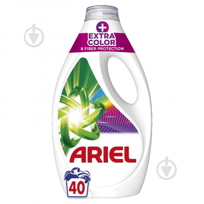 Гель для машинной и ручной стирки Ariel Экстразащита цвета и тканей 1,8 л - фото 1