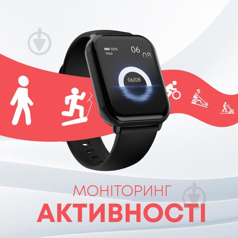 Смарт-годинник HiFuture Zone 2 black (zone2.black) - фото 6