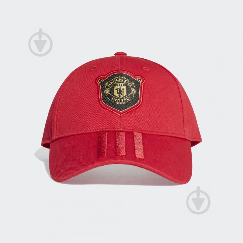 Кепка Adidas MUFC C40 CAP EH5080 OSFM красный - фото 1