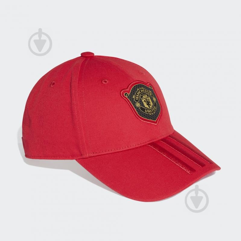 Кепка Adidas MUFC C40 CAP EH5080 OSFM красный - фото 3