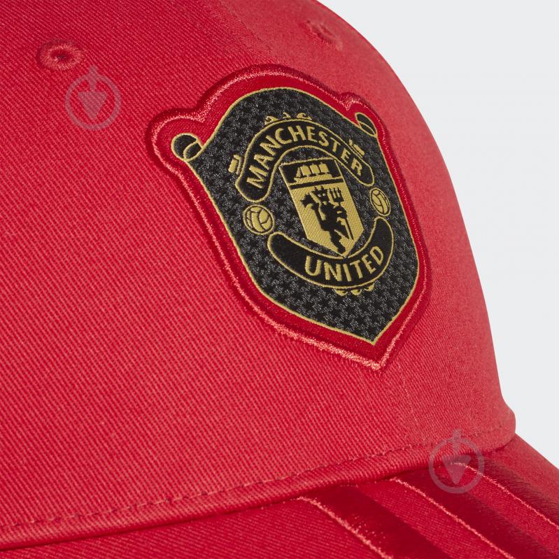 Кепка Adidas MUFC C40 CAP EH5080 OSFM красный - фото 4