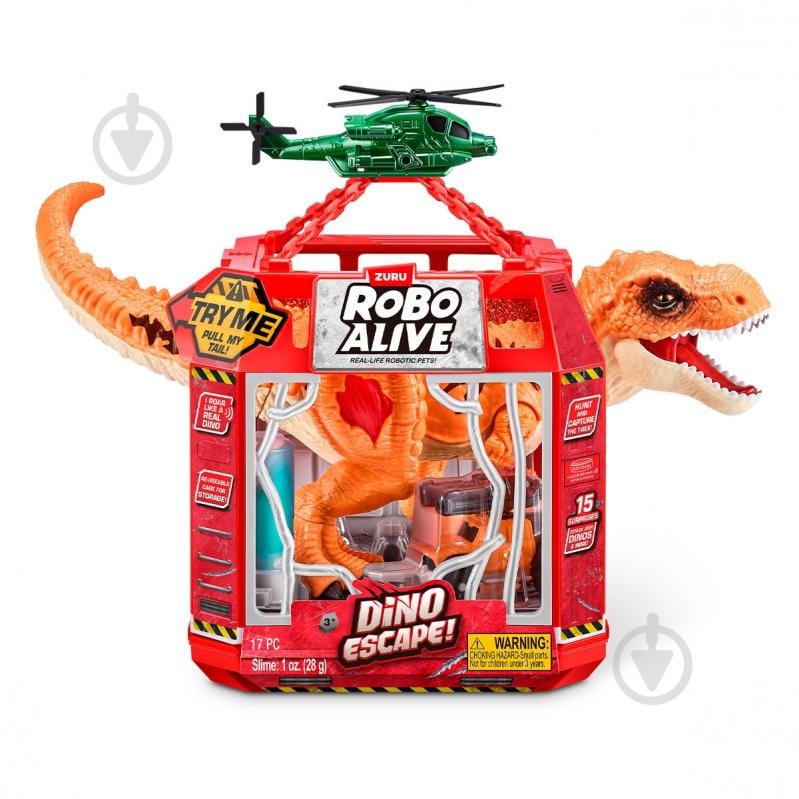 Игровой набор Pets & Robo Alive Побег динозавра 71127 - фото 1