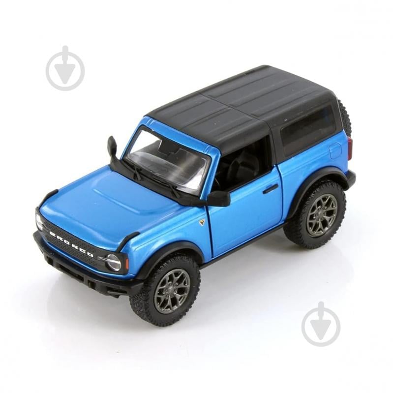 Автомодель TechnoDrive 1:32 Ford Bronco Badlands синій 250393U - фото 1