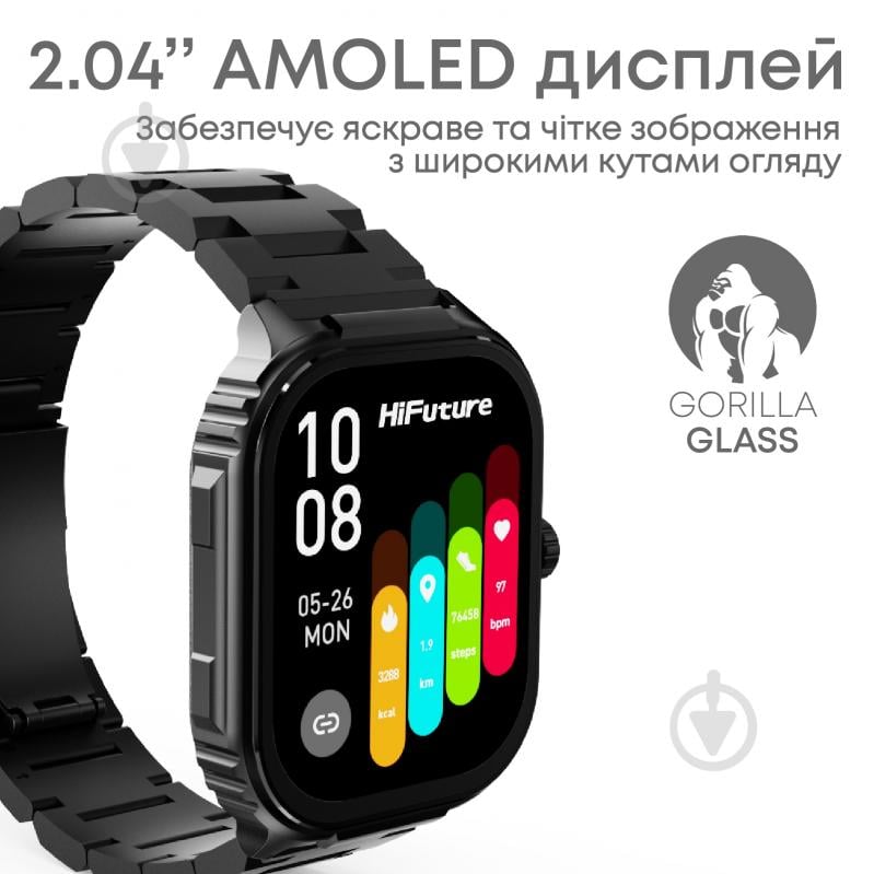 Смарт-годинник HiFuture Ultra3 Pro black (ultra3pro.black) - фото 3