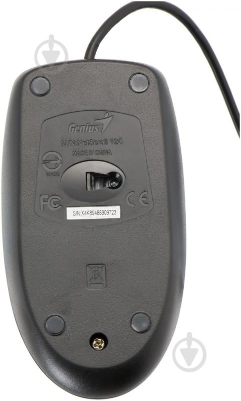 Мышь Genius NS 120 USB G5 (31011293109) black - фото 5
