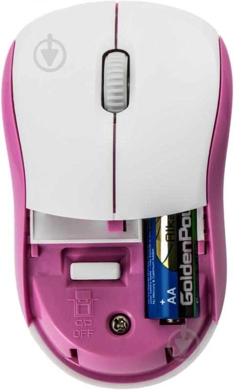 Мышь Genius NS-6000 WL (31030089112) white/pink - фото 6