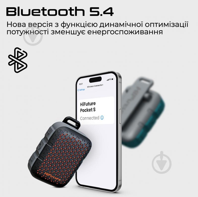 Акустическая система HiFuture Pocket-S blue/green (pocket-s.bluegreen) - фото 4