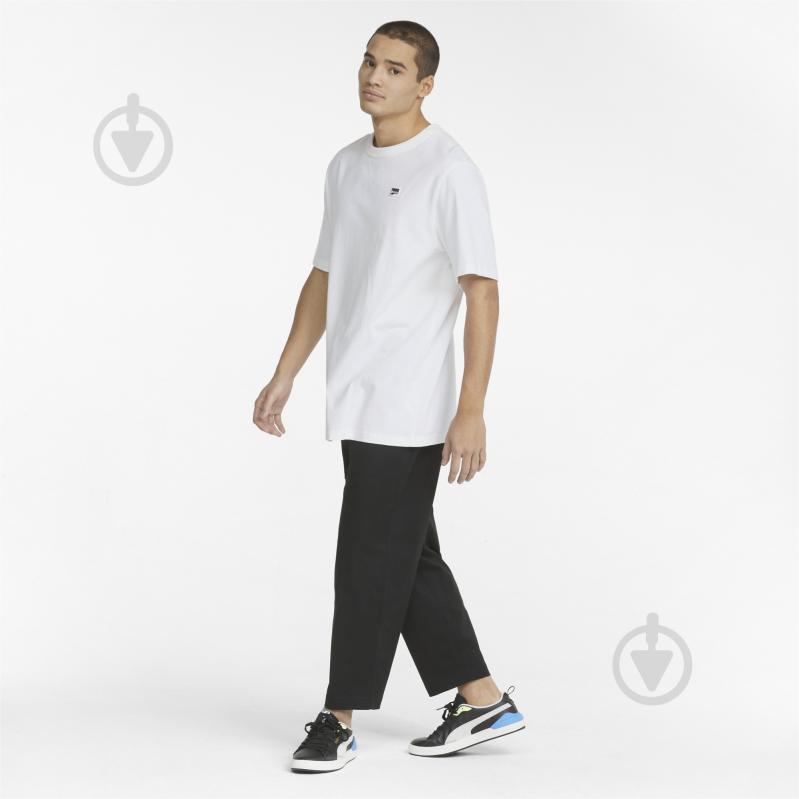 Футболка Puma Downtown Tee 53428002 р.S белый - фото 3 Футболка Puma Downtown Tee 53428002 р.S белый - фото 3