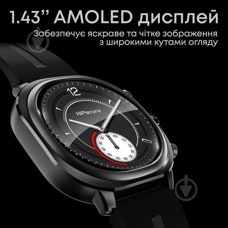 Смарт-часы HiFuture Aix Lite black (aixlite.black) - фото 3