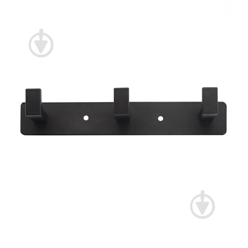 Вешалка с крючками MVM HA-05/3 black - фото 1