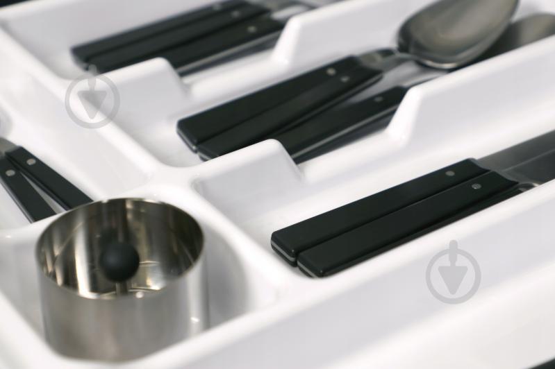 Лоток для столовых приборов Rejs UNI 530x430x45 мм фасад 600 мм пластиковый белый ТЕ13.2504.05.013 - фото 5 Лоток для столовых приборов Rejs UNI 530x430x45 мм фасад 600 мм пластиковый белый ТЕ13.2504.05.013 - фото 5