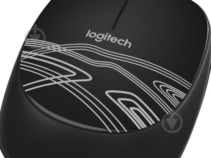 Мышка Logitech Corded Mouse M105 black (910-002943) - фото 4