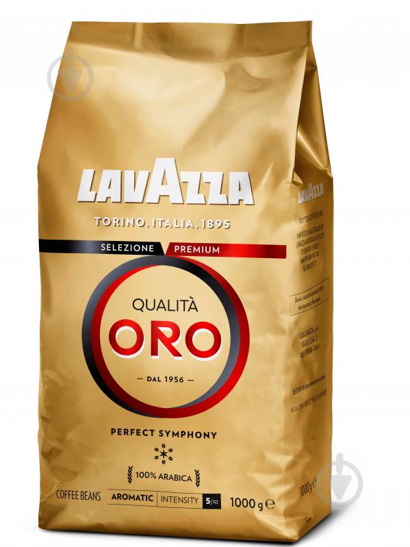 Кофе в зернах Lavazza Qualita Oro 1000 г - фото 1