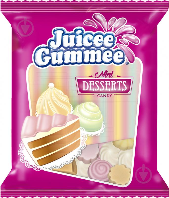 Цукерки жувальні Juicee Gummee Міні десерт 80 г (8592601115402) - фото 1