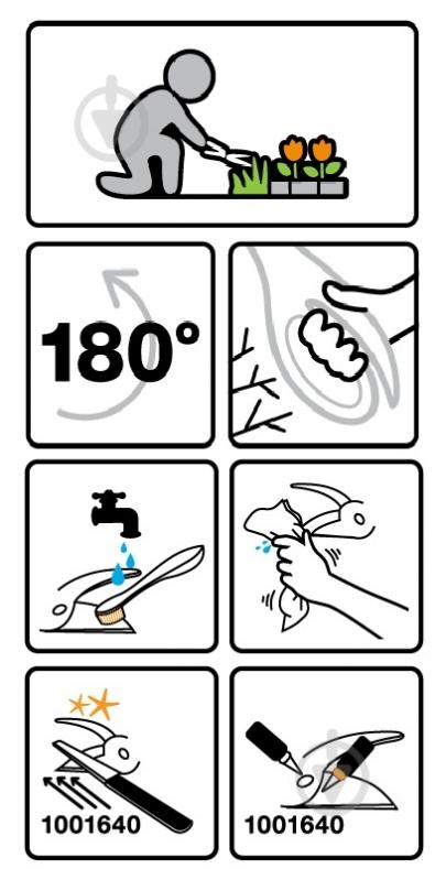 Набор садового инструмента Fiskars Ножницы для травы White GS41 + лопата - фото 3 Набор садового инструмента Fiskars Ножницы для травы White GS41 + лопата - фото 3