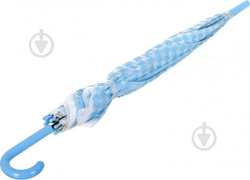 Зонт Susino 531 53 см бело-голубой - фото 3