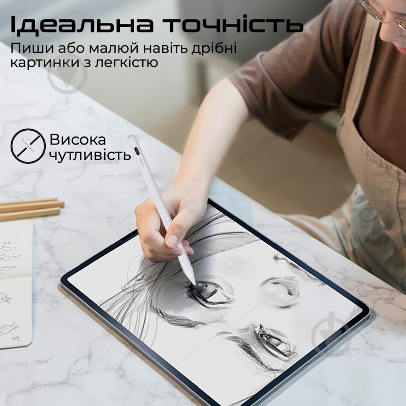 Стилус Promate Quill-3 для iPad - фото 2