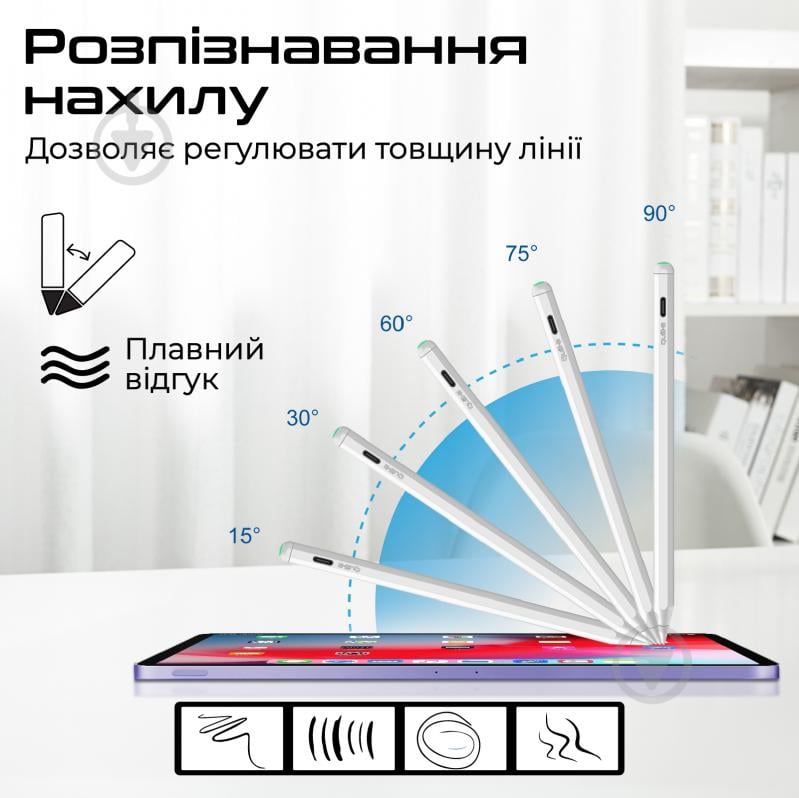 Стилус Promate Quill-3 для iPad - фото 3