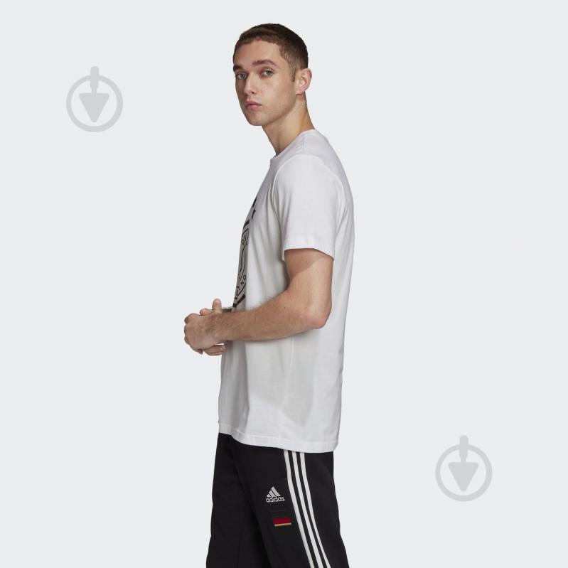 Футболка Adidas DFB DNA GR TEE FI1464 р.S білий - фото 4