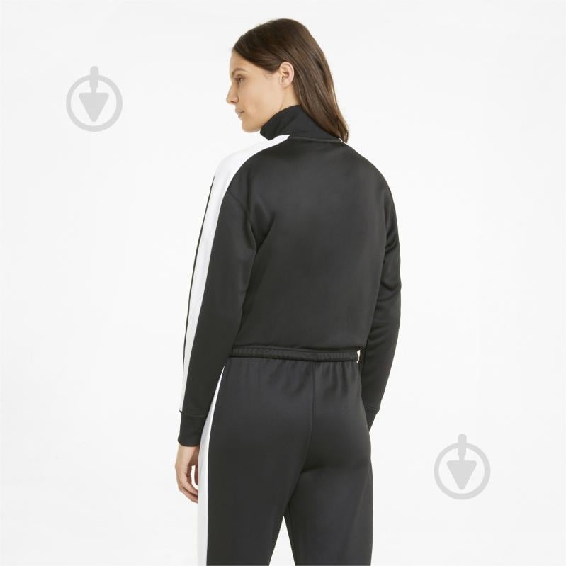 Джемпер Puma T7 Crop Track Jacket PT 53351901 р. XS чорний - фото 2