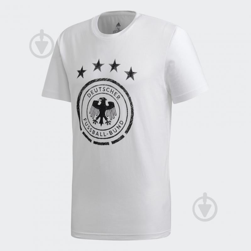 Футболка Adidas DFB DNA GR TEE FI1464 р.M белый - фото 1