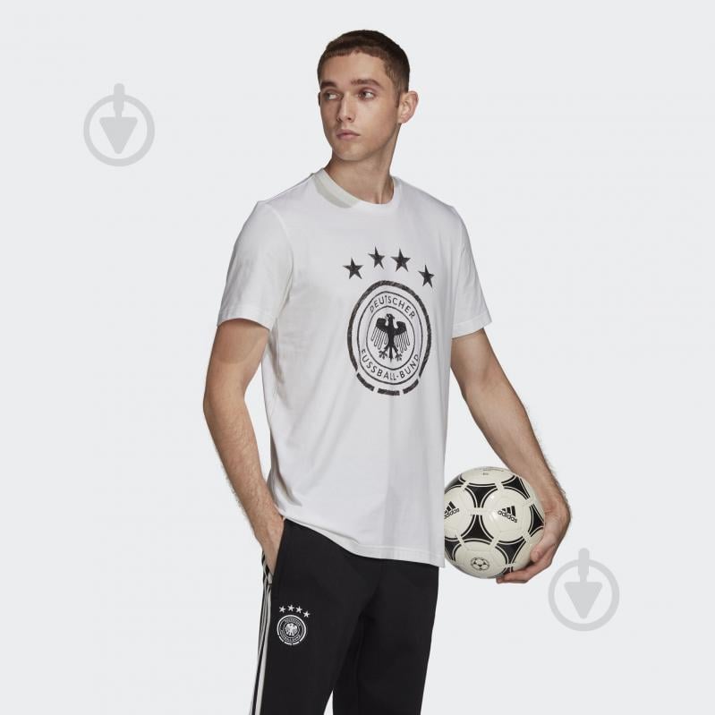 Футболка Adidas DFB DNA GR TEE FI1464 р.M белый - фото 6