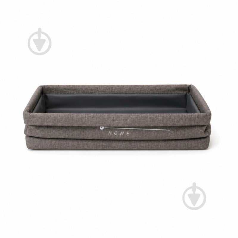 Корзина интерьерная L серая Organize - фото 5