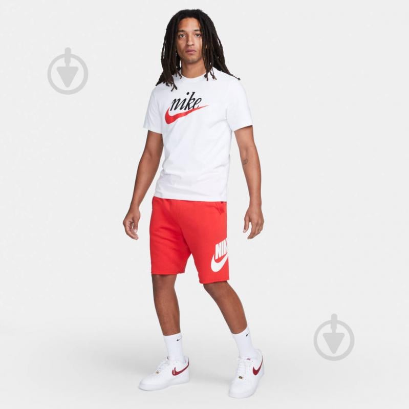 Шорти Nike CLUB ALUMNI HBR FT SHORT DX0502-657 р. 2XL червоний - фото 7