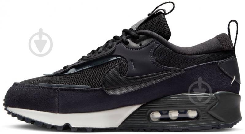 Кроссовки мужские демисезонные Nike AIR MAX 90 FUTURA DM9922-003 р.41 черные - фото 2