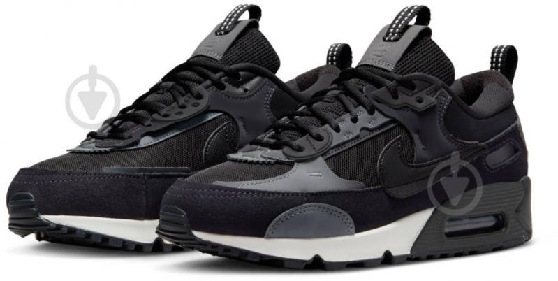 Кроссовки мужские демисезонные Nike AIR MAX 90 FUTURA DM9922-003 р.41 черные - фото 4