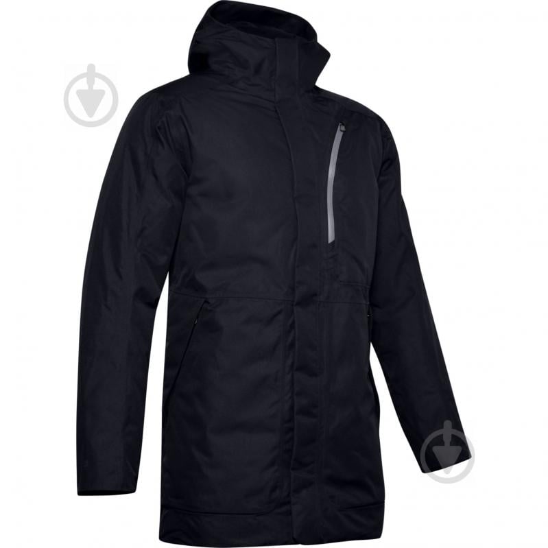 Куртка мужская Under Armour UA Unstoppable Down Parka 1342699-001 р.M черная - фото 1